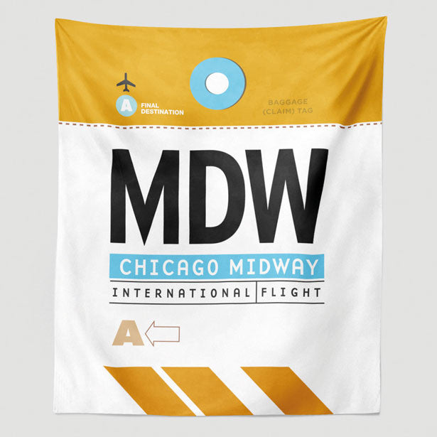 MDW - Wall Tapestry - Airportag