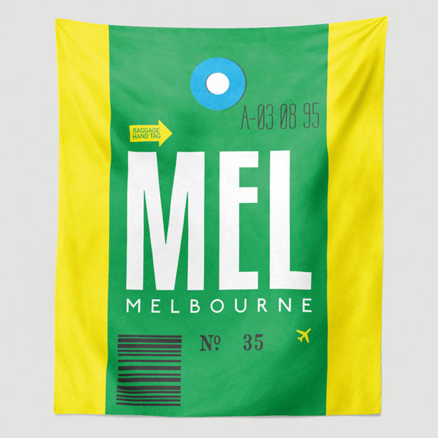 MEL - Wall Tapestry - Airportag
