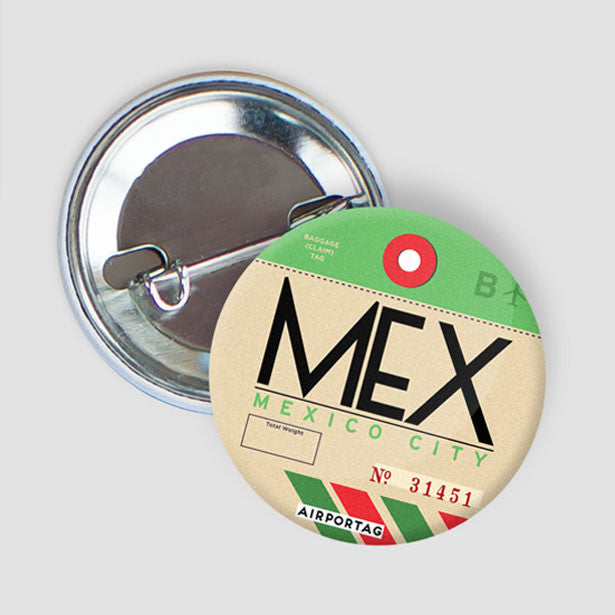 MEX - Button - Airportag