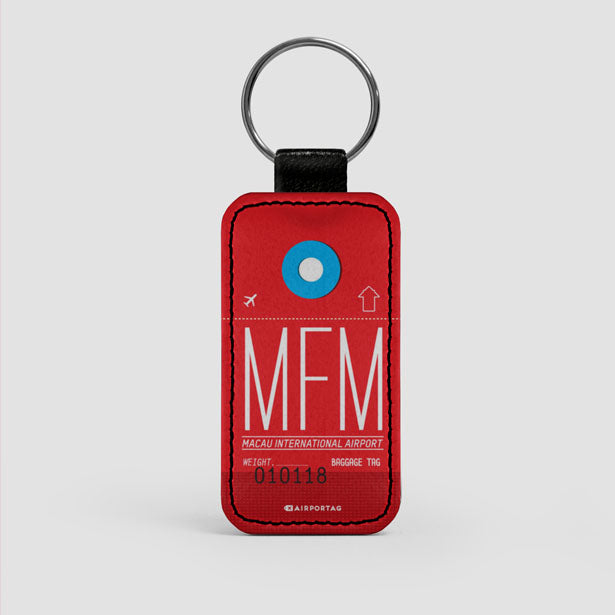 MFM - Leather Keychain - Airportag