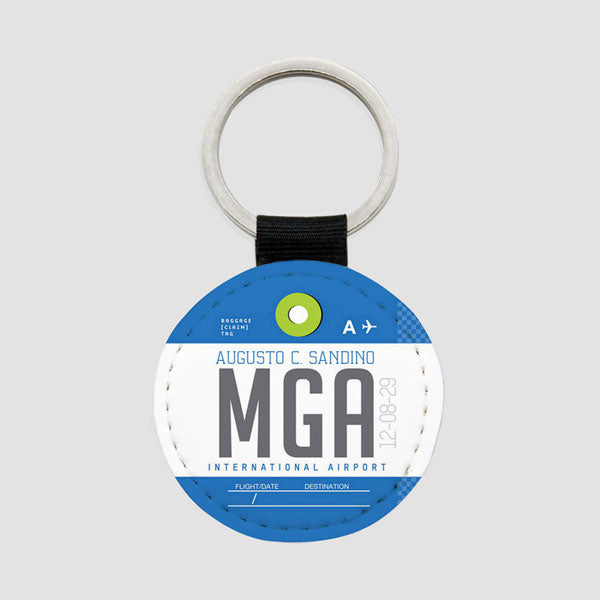MGA - Round Keychain