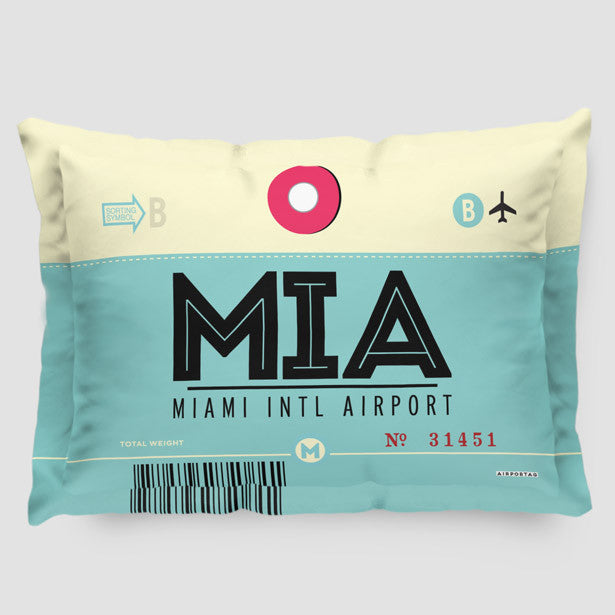 MIA - Pillow Sham - Airportag