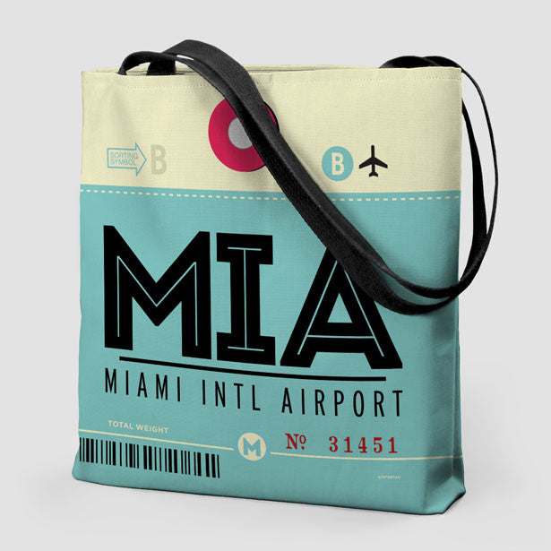 MIA - Tote Bag - Airportag