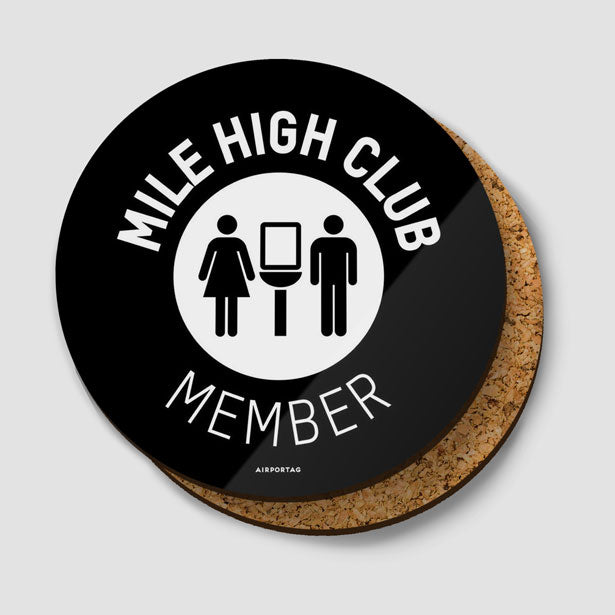 Mile High Club - Round Coaster - Airportag