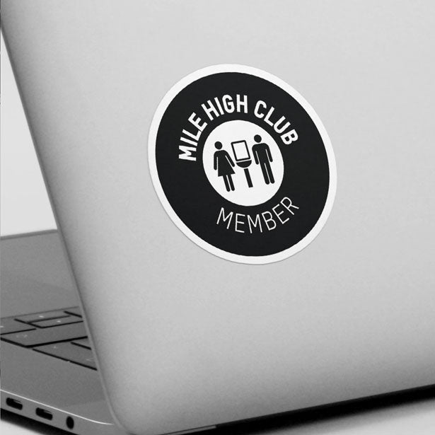 Mile High Club Member - Sticker - Airportag