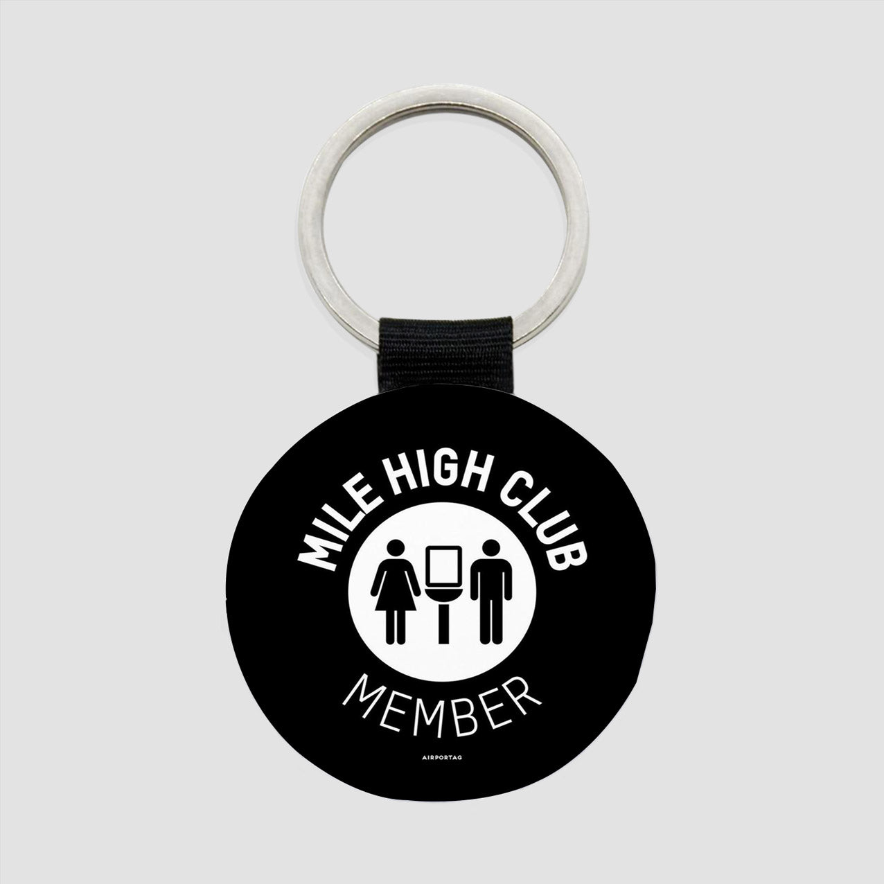 Mile High Club - Round Keychain
