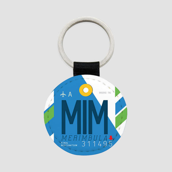 MIM - Round Keychain