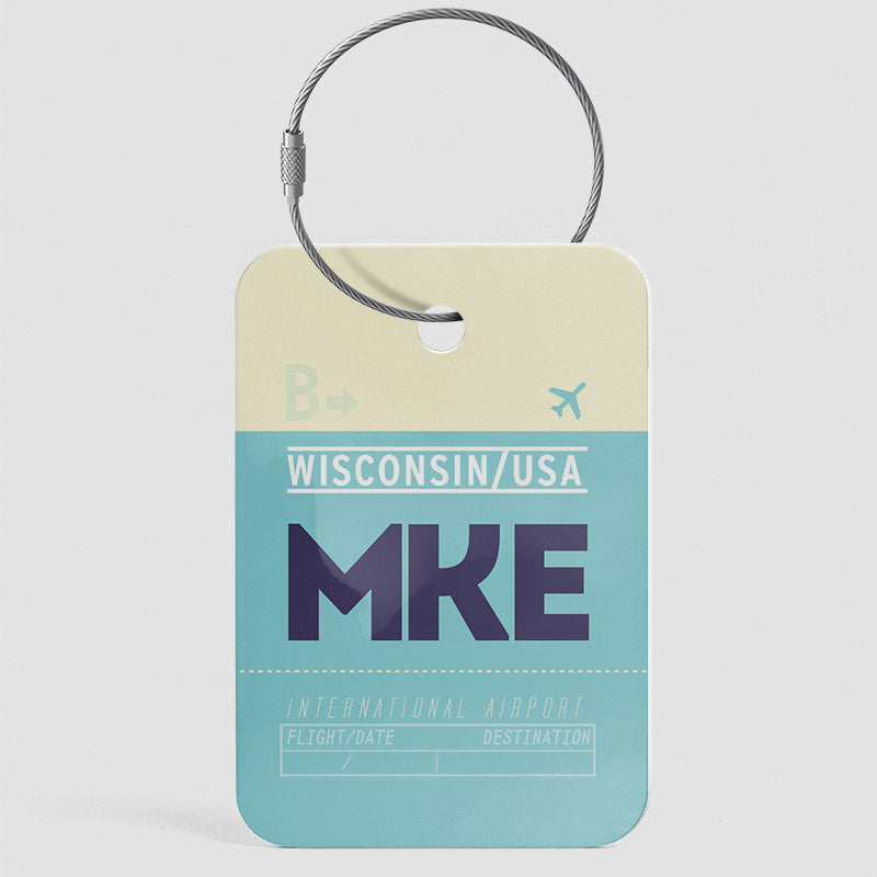 MKE - Étiquette de bagage