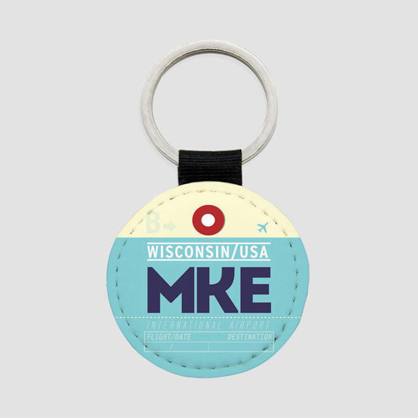 MKE - Round Keychain