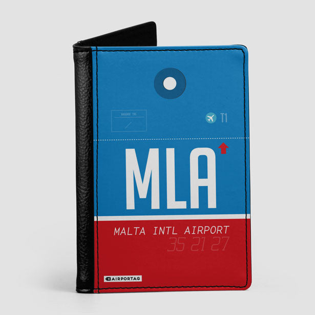 Passport Cover - Malta Intl Airport - Luqa, Malta - IATA code MLA