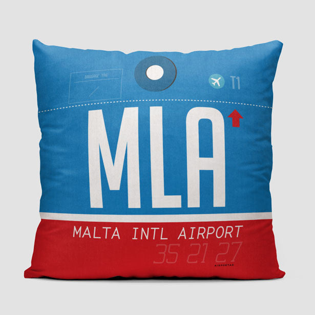 MLA - Throw Pillow - Airportag