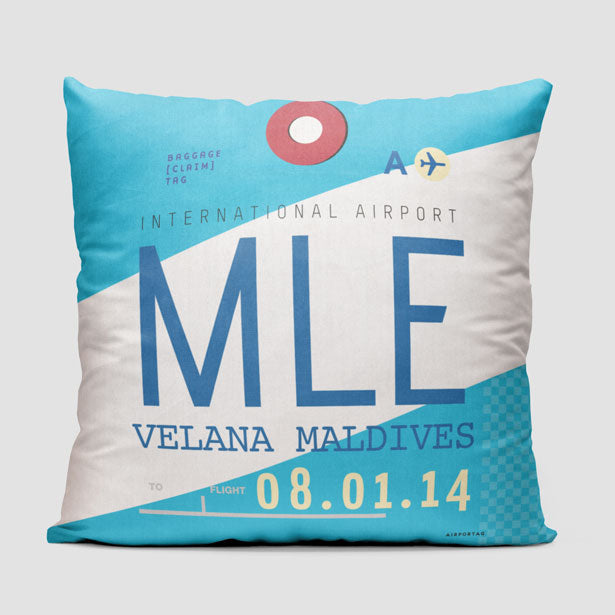 MLE - Throw Pillow - Airportag