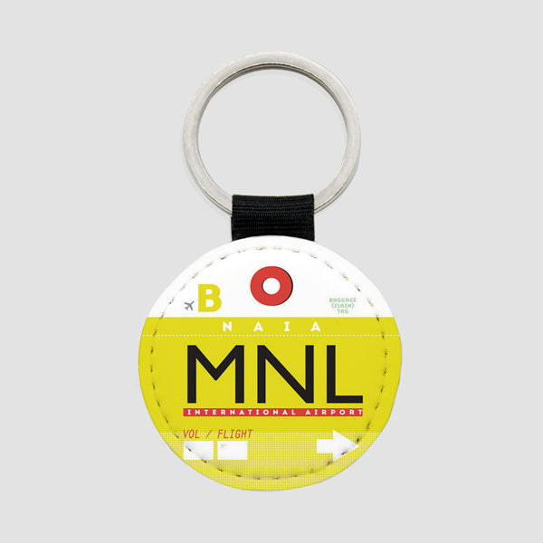 MNL - Round Keychain