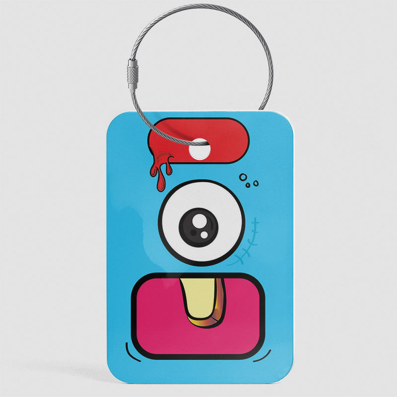 Monster Blue - Luggage Tag