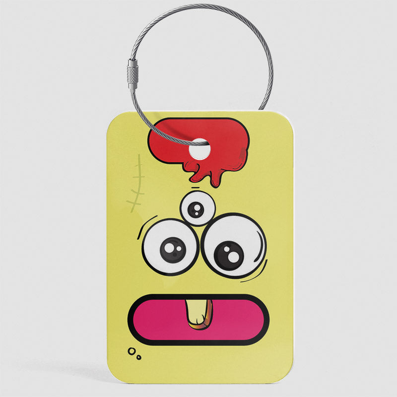 Monster Yellow - Luggage Tag