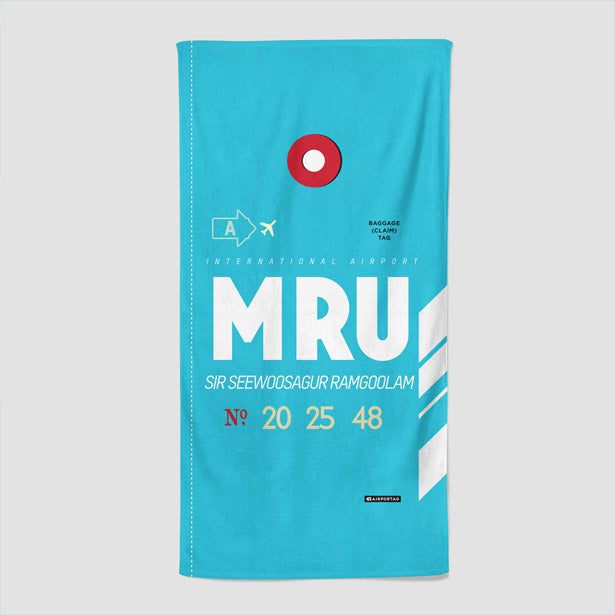 MRU - Beach Towel - Airportag