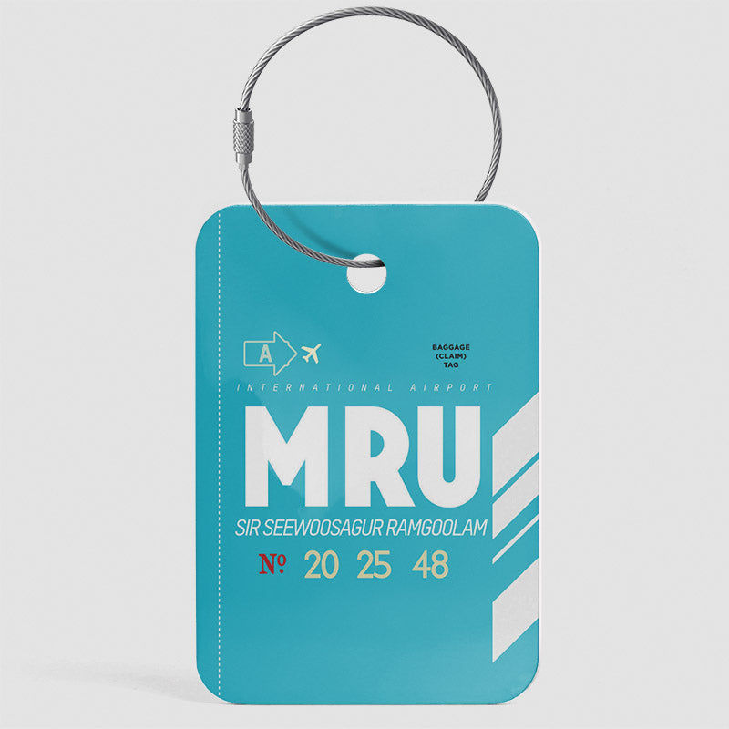 MRU - Étiquette de bagage