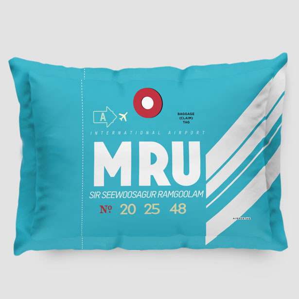 MRU - Pillow Sham - Airportag