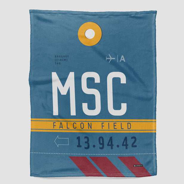 MSC - Blanket - Airportag