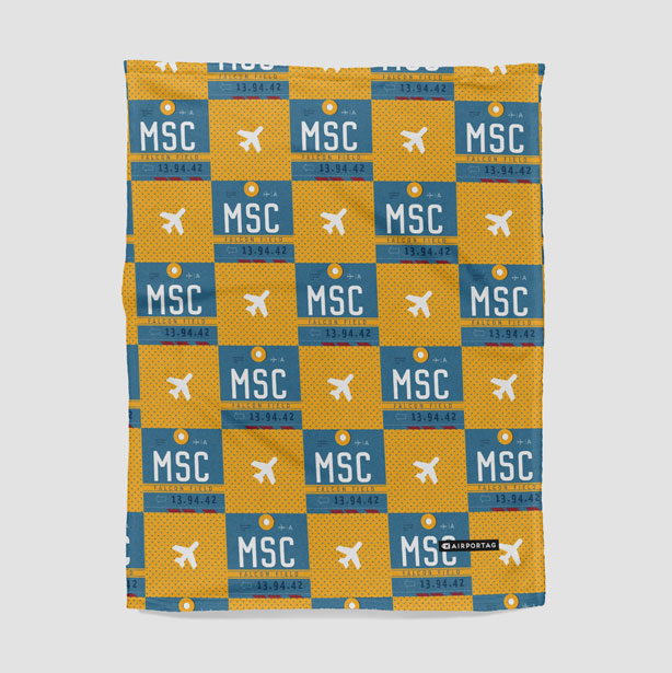 MSC - Blanket - Airportag