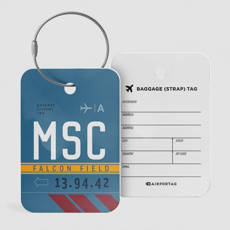 MSC - Luggage Tag