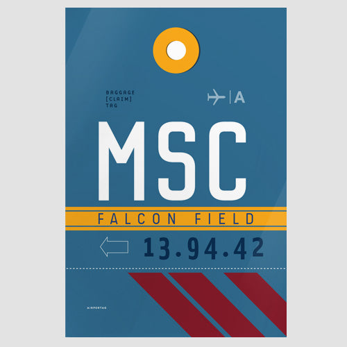 MSC - Poster - Airportag