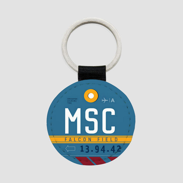 MSC - Round Keychain