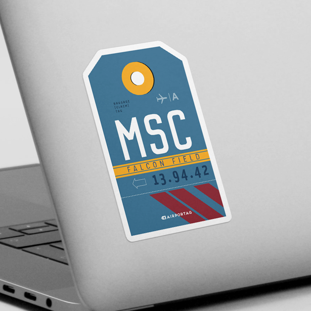 MSC - Sticker - Airportag