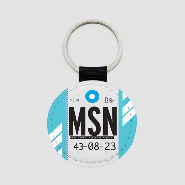 MSN - Round Keychain