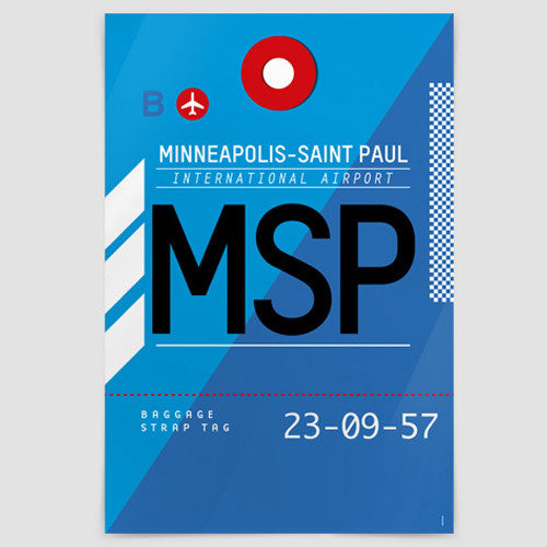 MSP - Poster - Airportag