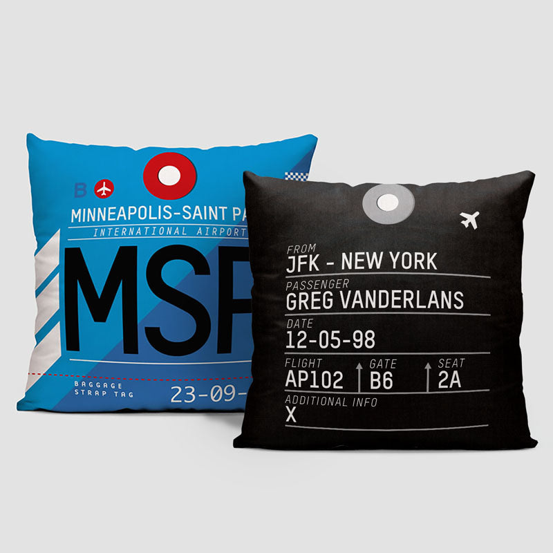 MSP - Throw Pillow