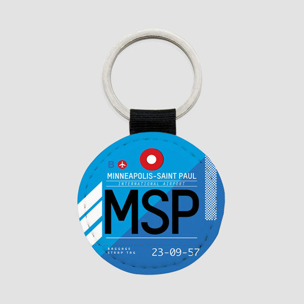 MSP - Round Keychain