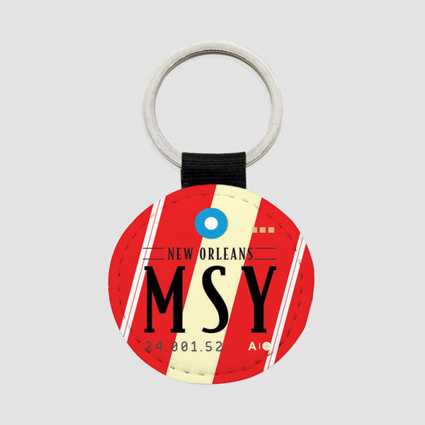 MSY - Round Keychain