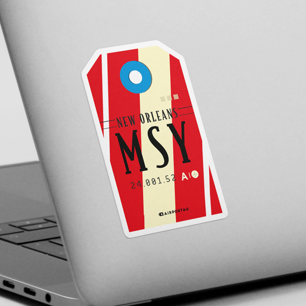 MSY - Sticker - Airportag