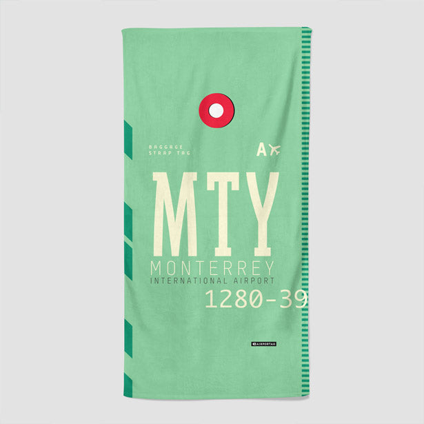 MTY - Beach Towel - Airportag