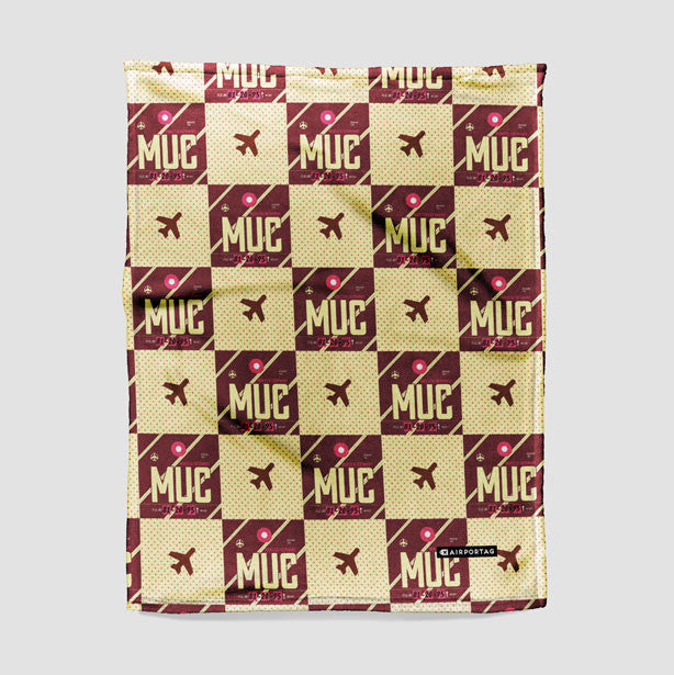 MUC - Blanket - Airportag