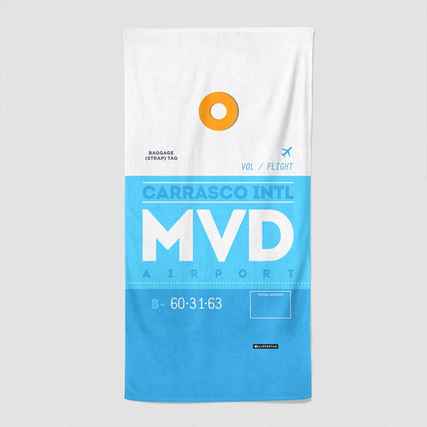 MVD - Beach Towel - Airportag
