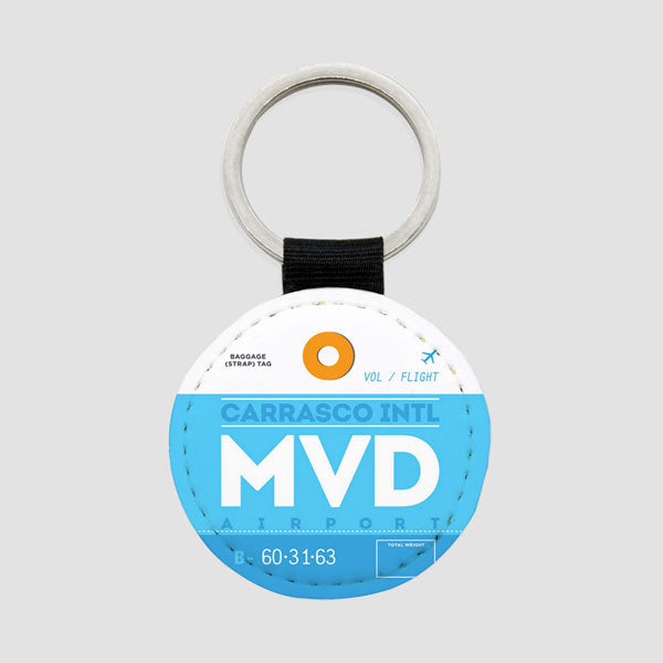 MVD - Round Keychain
