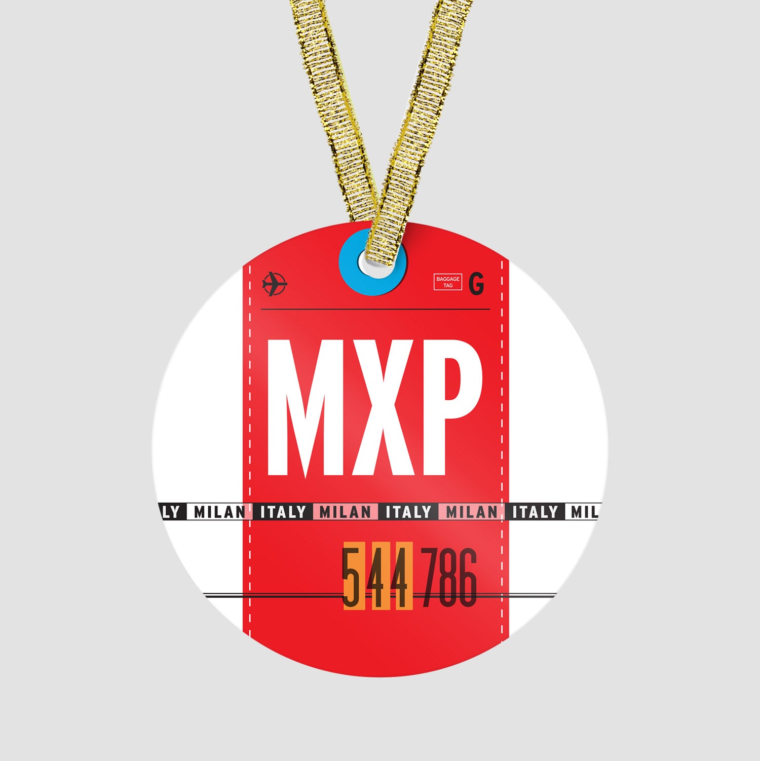 MXP - Ornament - Airportag