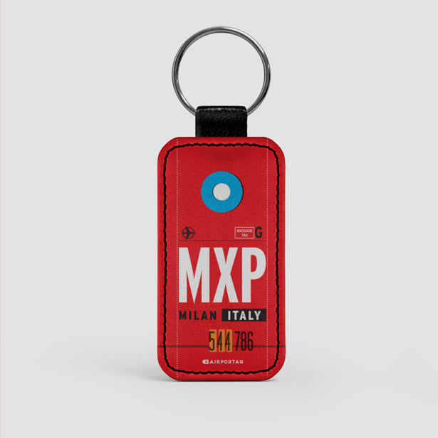 MXP - Leather Keychain - Airportag