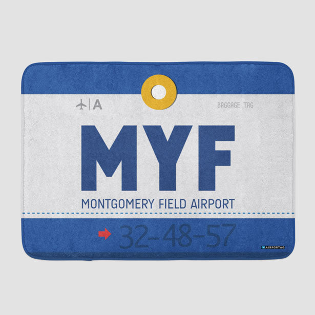 MYF - Bath Mat - Airportag