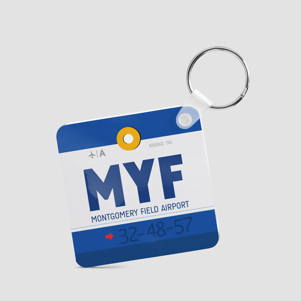 MYF - Square Keychain - Airportag