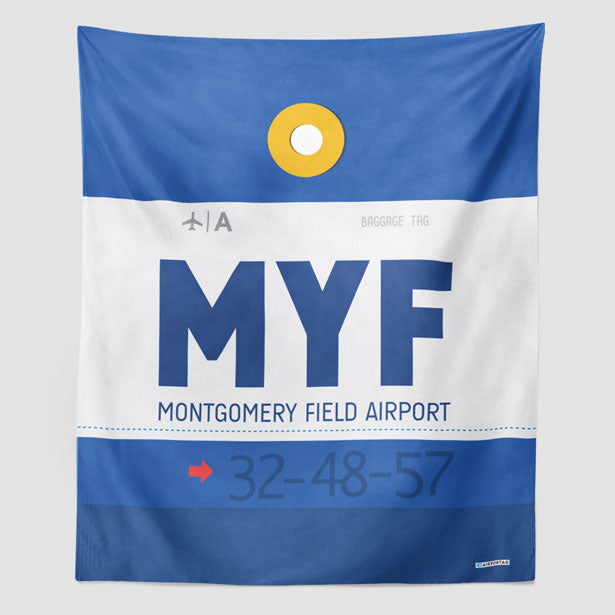 MYF - Wall Tapestry - Airportag