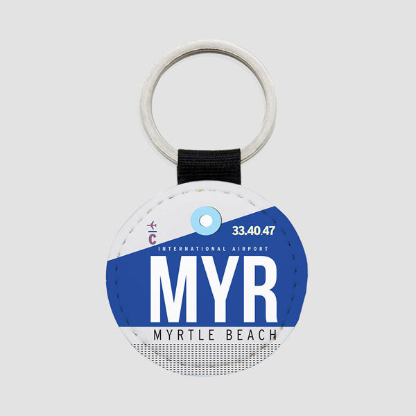 MYR - Round Keychain