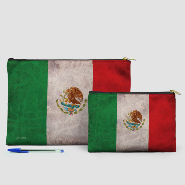 Mexican Flag - Pouch Bag - Airportag