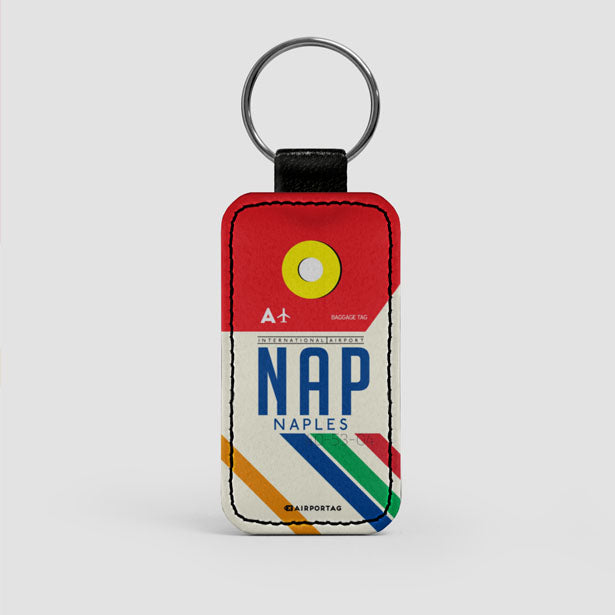 NAP - Leather Keychain - Airportag