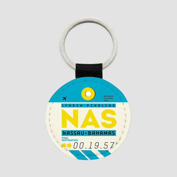 NAS - Round Keychain