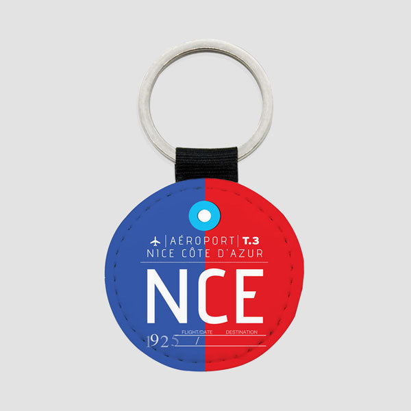 NCE - Round Keychain