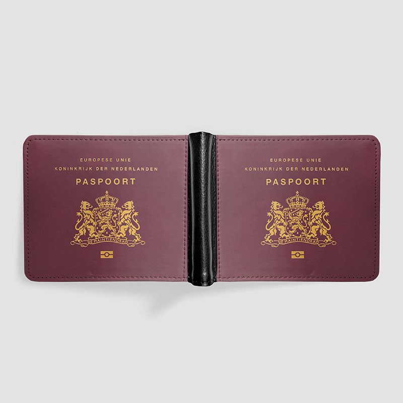 オランダ - パスポート メンズ ウォレット