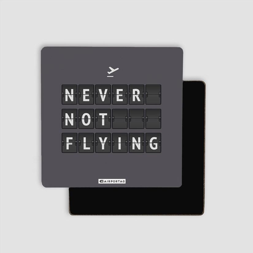 Never Not Flying Flight Board - Magnet